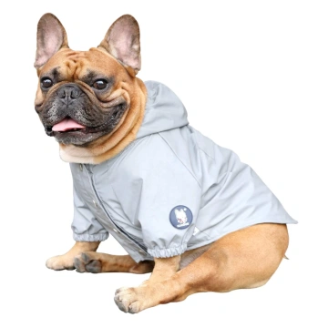 Lightweight Dog Raincoat Hooded Jacket