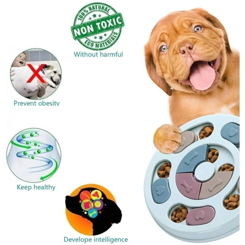 Dogs Food Puzzle Feeder Toys for IQ Training