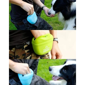 Dog Training Bag Silicone Food Pocket